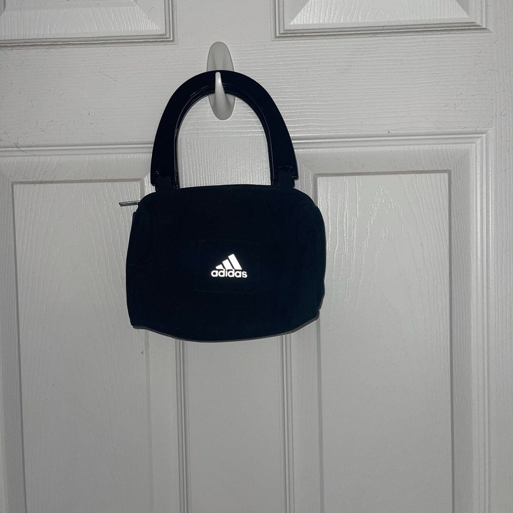 Adidas, black purse